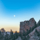 Moon Over Eldorado Canyon State Park | Shutterstock