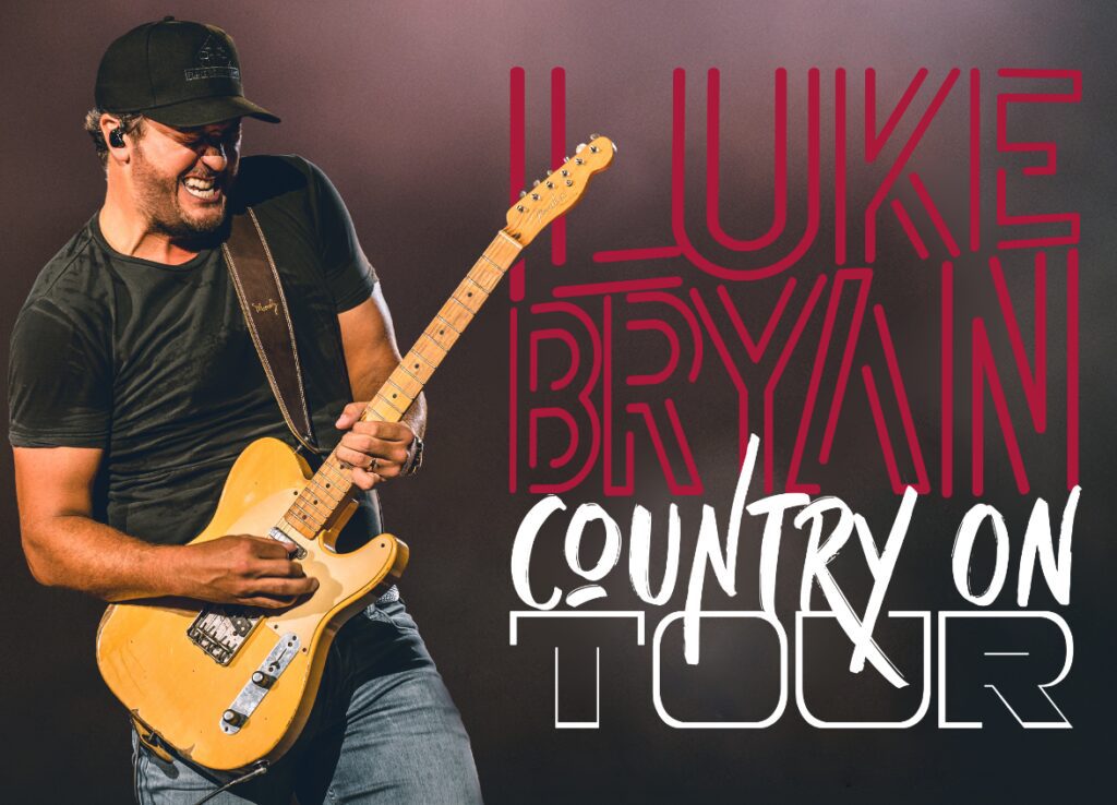 Luke Bryan "Country on Tour" Admat