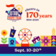 Utah State Fair banner celebrating 170 years (1856–2026) with a colorful ferris wheel and fairground icons, Sept. 10–20.